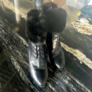 Aquazzura leather booties